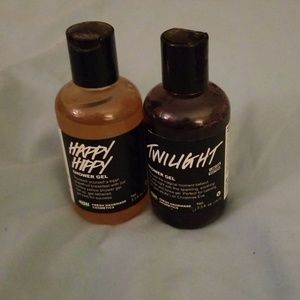 Lush 3.3 oz Shower Gels, Happy Hippy & Twilight